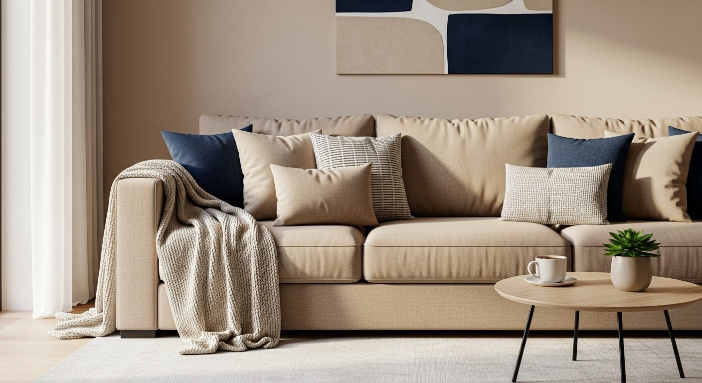 Muebles cómodos y funcionales